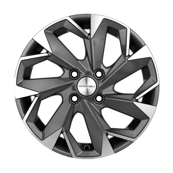 диски KHOMEN KHW1508 (15 ZV X-RAY) 6,0xR15 4x100 60,1 40 GRAY-FP