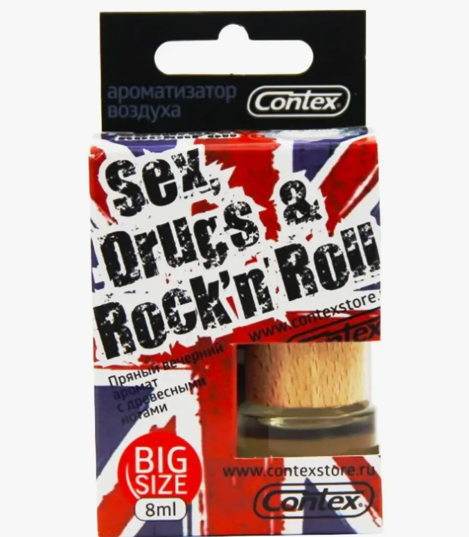 Ароматизатор  CONTEX  Sex Drugs Rock